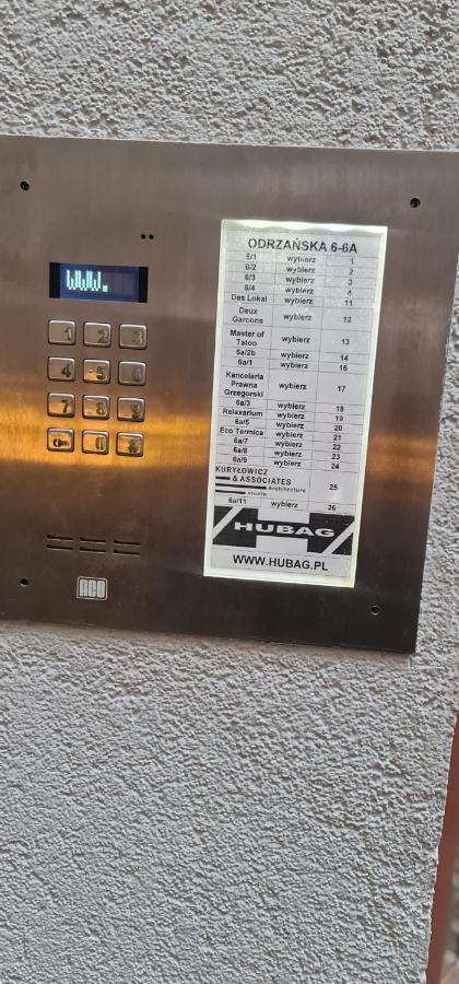 Entu Apartamenty Odrzanska Wrocław Eksteriør billede
